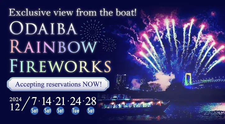 Odaiba Rainbow Fireworks Viewing Course