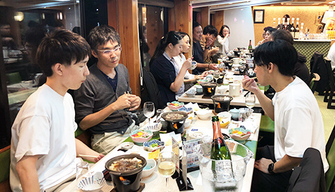 貸切屋形船　ご活用シーン　社内イベント