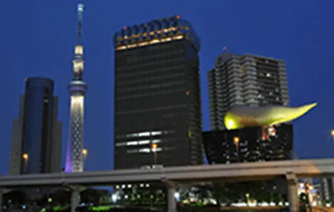 東京スカイツリーの夜景