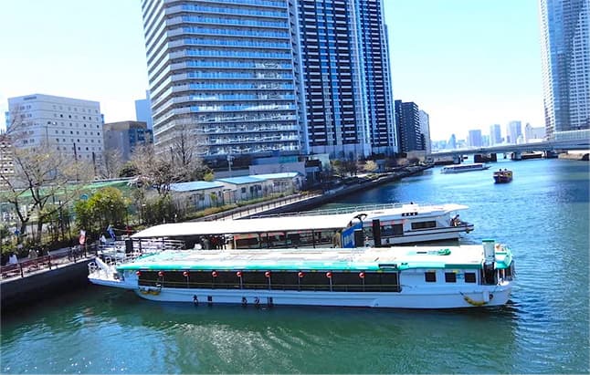 選べる六ヶ所の乗船場