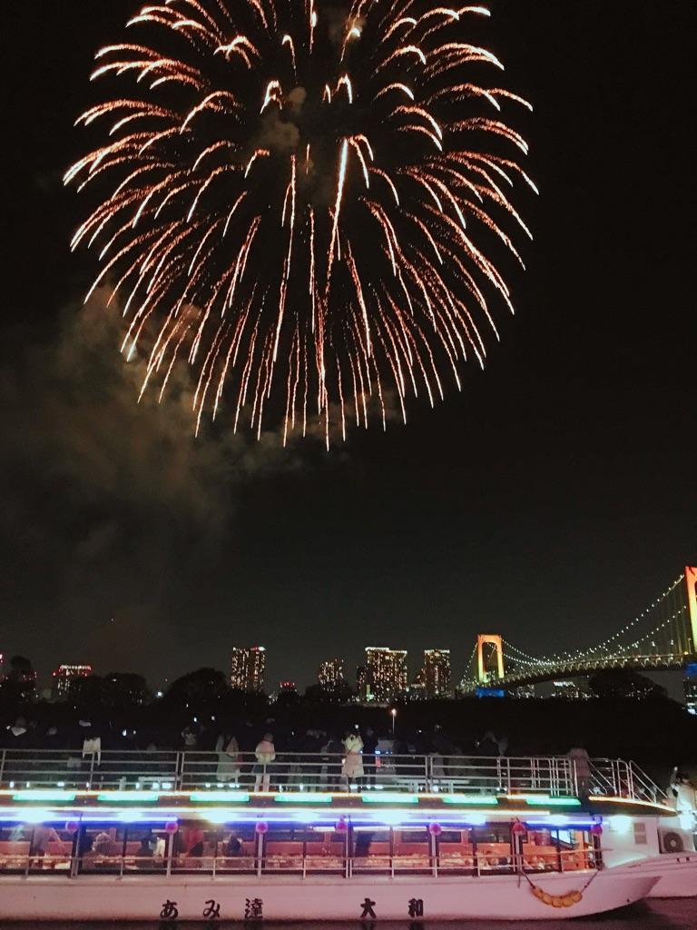 12月のお台場花火