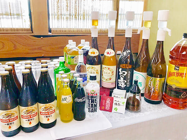 貸切船飲み放題メニュー